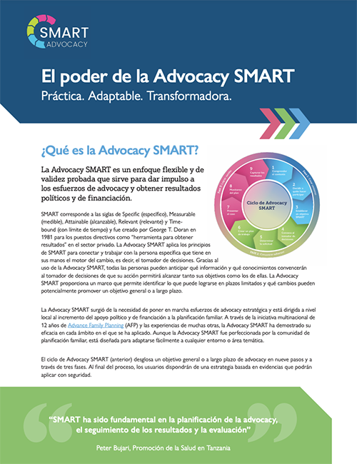 El poder de la Advocacy SMART