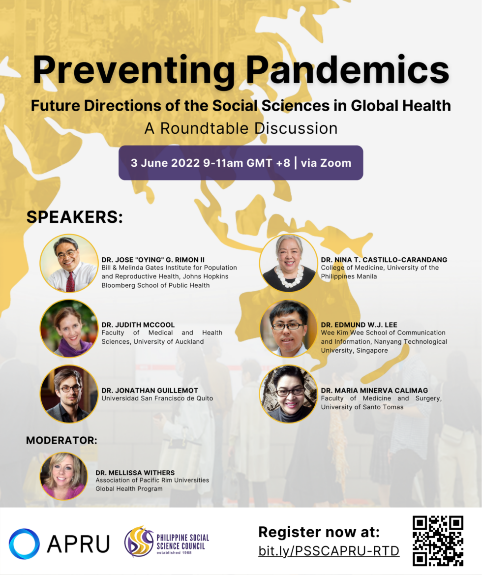 Preventing Pandemics: Future Directions Of The Social Sciences In ...