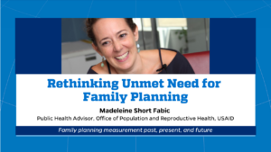 Rethinking Unmet Need for Family Planning