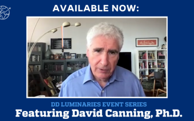 VER: Webinar sobre el dividendo demográfico con el Dr. David Canning