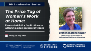 WATCH: Demographic Dividend Webinar Featuring Dr. Gretchen Donehower