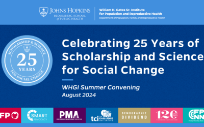 Celebrating 25 Years of Scholarship and Science for Social Change