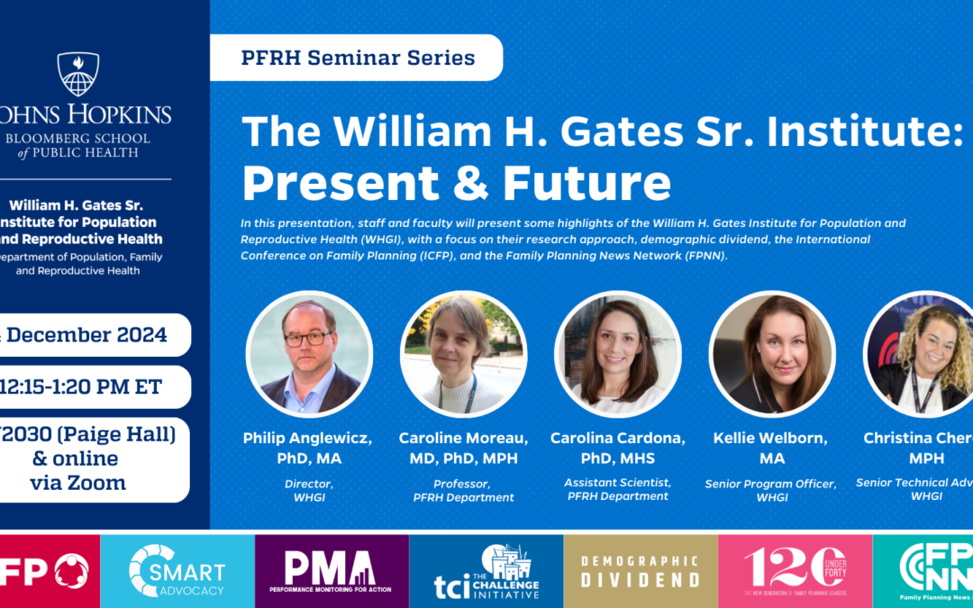 The William H. Gates Sr. Institute: Present and Future