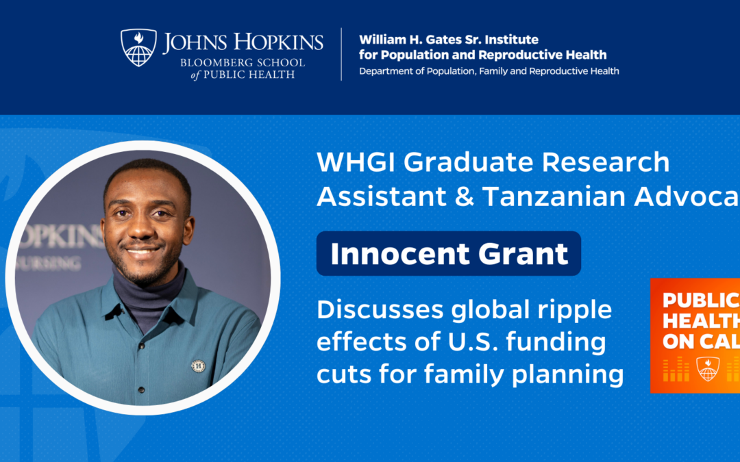 Podcast Episode: How An Advocate is Thinking About Family Planning—A Conversation with Innocent Grant