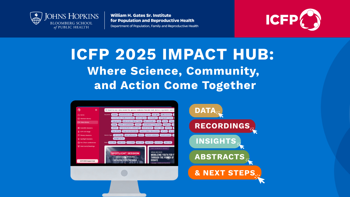 A New Resource for Family Planning: Inside the ICFP 2025 Impact Hub