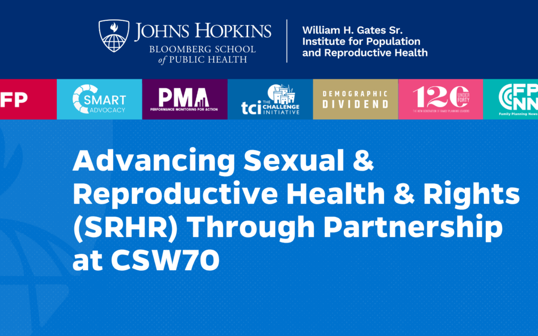 Advancing SRHR Through Partnership at CSW70