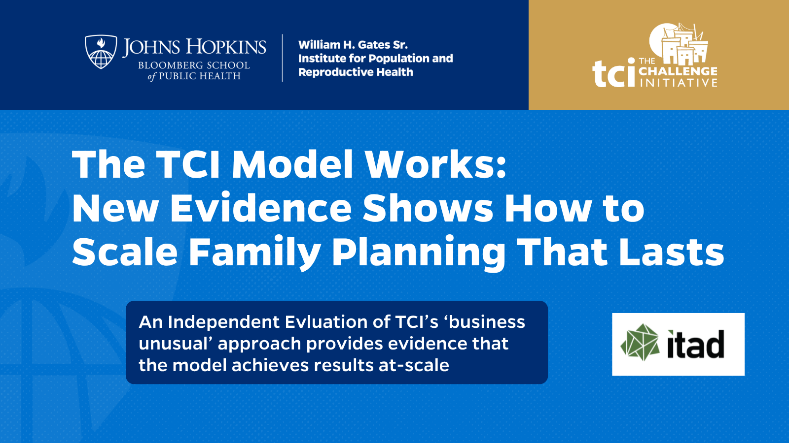 The TCI Model Works: New Evidence Shows How to Scale Family Planning That Lasts